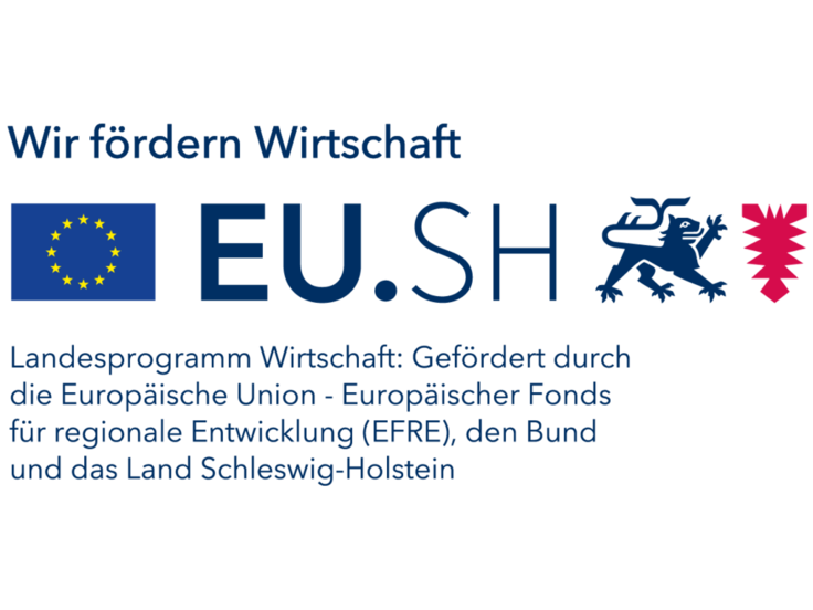 Wir fördern Wirtschaft-Logo EU.SH
