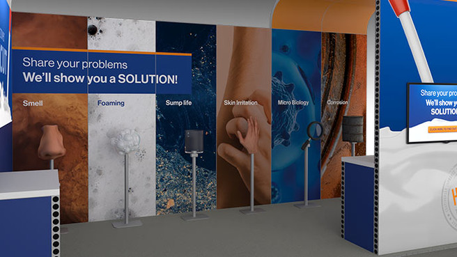 oemeta stand at the MACH 2024 exhibition