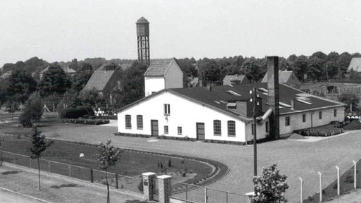 [Translate to United Kingdom (UK):] View of a factory site in 1949