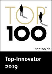Schwarzweisses top 100 Siegel
