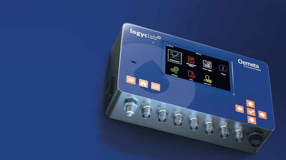 [Translate to United Kingdom (UK):] Monitoring device for cooling lubricants